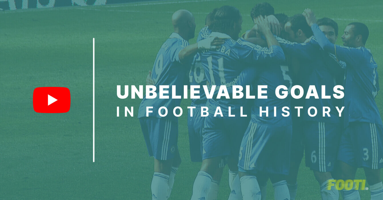 Some goals just have to be seen to be believed. A collection of weird and insane goals in football.